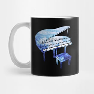 Clouds Piano Mug